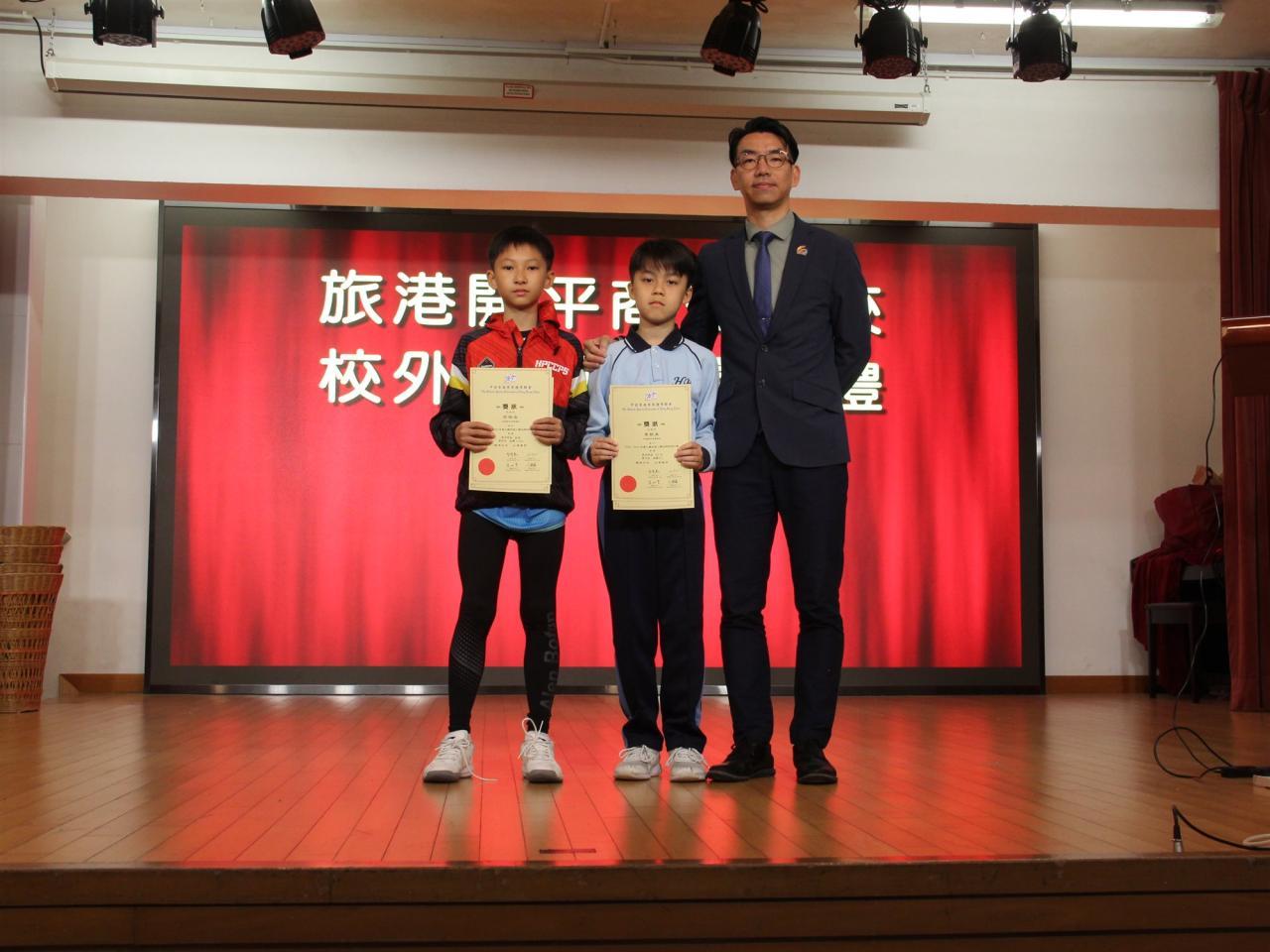 6A 李朗天 6B 梁栩燊